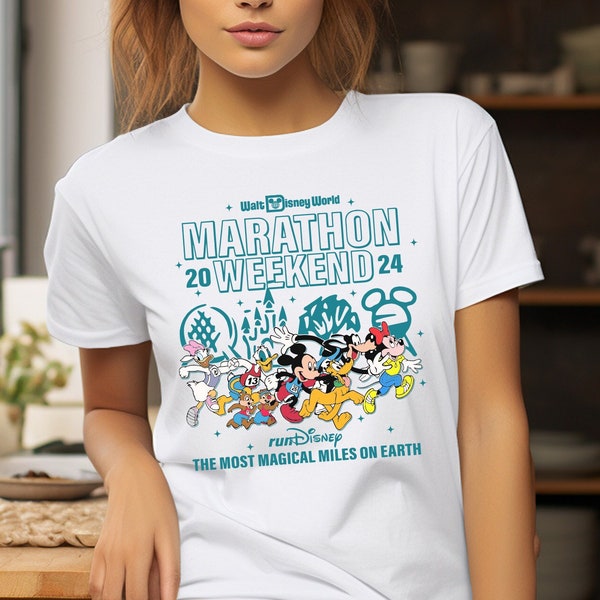 Disneyland Every Mile Is Magic Shirt, Run Disney Marathon Weekend  Sweatshirt,Walt Disney Run 2024, Disneyland Running Tee, Disney 10K Shirt