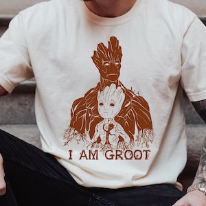 Disney Groot T-Shirt, Star Wars Fan Shirt, Groot Hero Shirt, I Am Groot Shirt, Guardians of Galaxy Sweatshirt, Disneyworld Baby Groot Tee