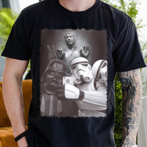 Star Wars Selfie Shirt, Darth Vader Stormtrooper Selfie Shirts, Skywalker Shirts, Disneyworld Darth Vader Sweatshirt, DCA Funny Shirts