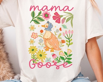 Camiseta Mamá Ganso, Camiseta Mamá Pato, Camiseta Mamá Granjera, Camiseta Vida de Mamá, Camiseta Día de la Madre, Sudadera Mamá, Camiseta Mamá Primeriza, Sudadera con Capucha Mamá
