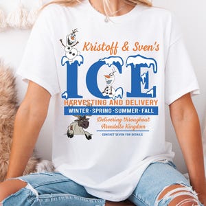 Disney Kristoff and Sven Shirt, Ice Adventure Shirt, Disney Frozen Sweatshirt, Disneyworld Besties Trip Shirt, Olaf Hoodie, Winter Magic Tee