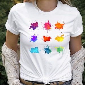 Paint splash sweatshirt discount