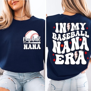 Baseball Nana Shirt, Sports Nana T-Shirt, Cheer Nana Sweatshirt, Baseball Grandma Shirt, Sports Gigi T-Shirt, Nana Sweatshirt