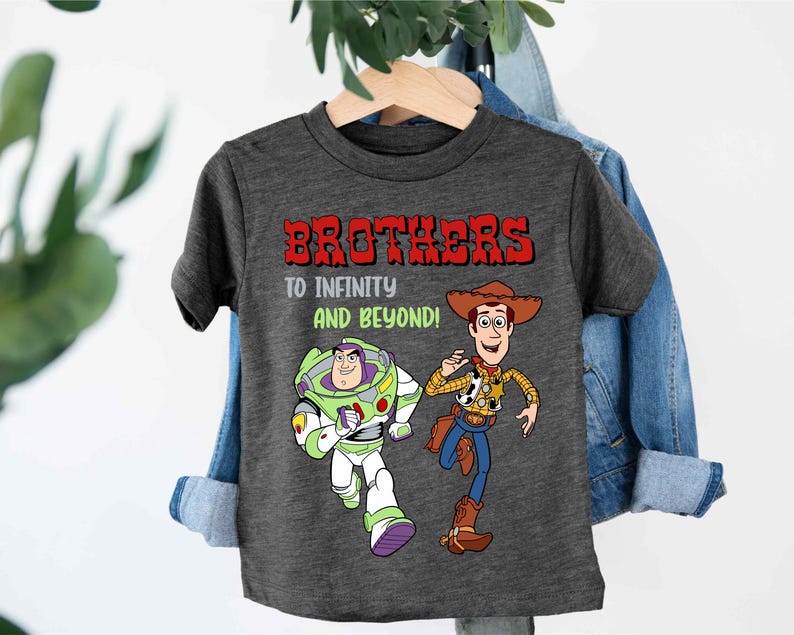 Toy Story Brother T-Shirt, Disney Buzz Lightyear Sweatshirt, Woody Adventure Shirt, To Infinity and Beyond Hoodie, Disneyworld Friends Tee