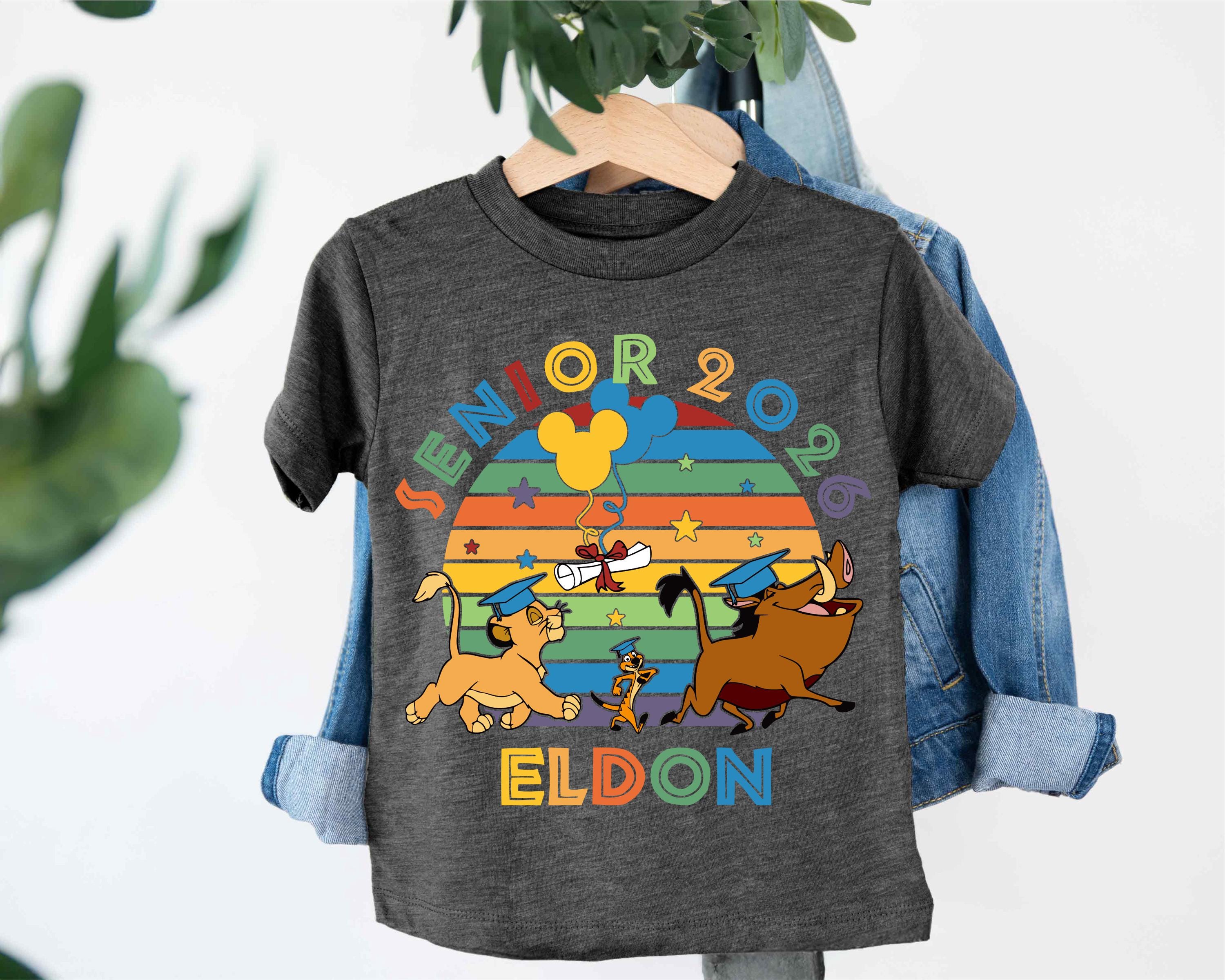 Graduation Simba Custom Disney Senior 2026 T-shirt, Lion King Graduation Sweatshirt ...