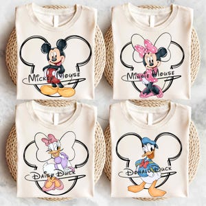 Mickey and Friends T-Shirt, Disneyworld Trip Shirt, Mouse Family Shirt, Daisy and Donald Shirt, Disney Goofy Tee, Disney Squad Shirt