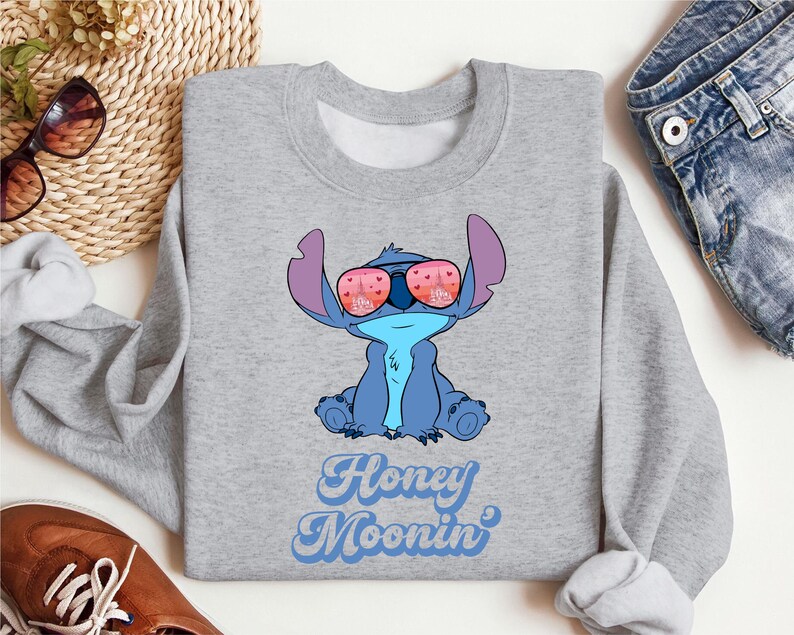 Stitch Angel Couple Matching Shirt, Disney Fiance T-shirt, Honeymoon Tee, Valentines Day Tee, Bride Groom Sweatshirt, Romantic Trip Shirt