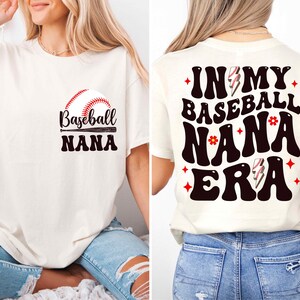 Baseball Nana Shirt, Sports Nana T-Shirt, Cheer Nana Sweatshirt, Baseball Grandma Shirt, Sports Gigi T-Shirt, Nana Sweatshirt