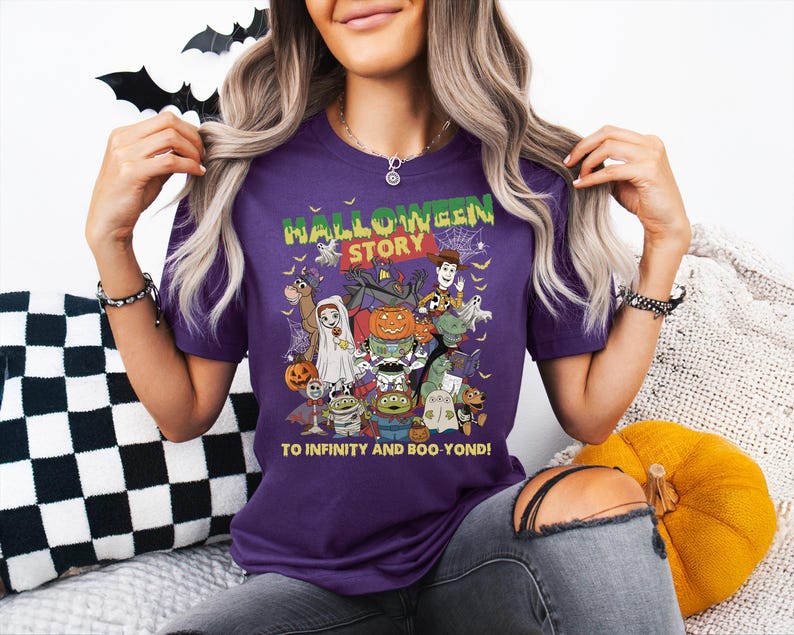 Disney Toy Story Halloween Shirt, to Infinity and Boo Yond Tshirt ...