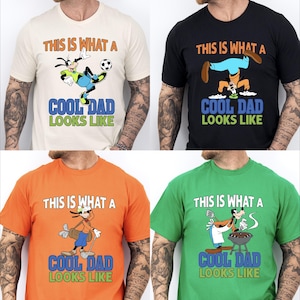 a group of three men wearing matching t - shirts