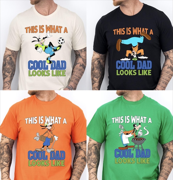 Disney Goofy Dad T-Shirt, Fun Dad Shirt, Soccer Dad Gift Shirt, Biker Dad Sweatshirt, Goofy BBQ Dad Shirt, Disneyland Father's Day Tee