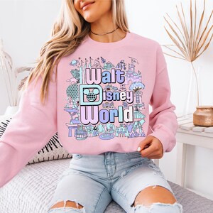 Walt Disney World T-shirt, Disneyworld Castle Shirt, Epcot Shirt, Disney Florida Shirt, Magic Kingdom Sweatshirt, Disney Theme Park Shirt