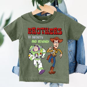 Toy Story Brother T-Shirt, Disney Buzz Lightyear Sweatshirt, Woody Adventure Shirt, To Infinity and Beyond Hoodie, Disneyworld Friends Tee