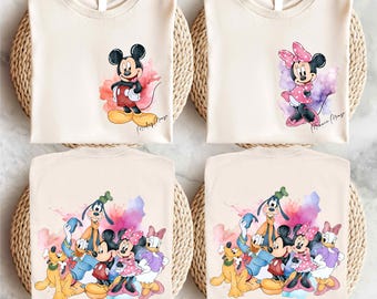 Mickey and Friends T-Shirt, Disneyworld Trip Shirt, Disney Trip Shirts, Minnie Shirt, Daisy Duck Shirt, Pluto Tee, Wdw Shirts, Magic Kingdom