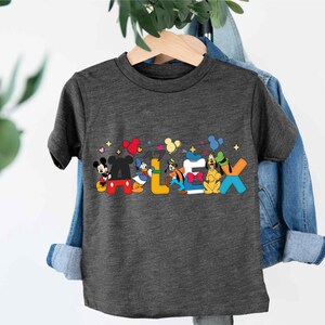 Mickey Name T-shirt, Disney Mouse Family Tee, Mickey Mouse Hoodie, Mickey and Friends Shirt, Mickey Custom Name Tee, Mouse Birthday Shirt