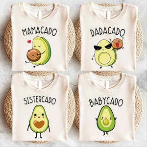 Koszulka ciążowa Avacado, koszulka Mamacado, bluza Papacado, koszulka na baby shower, koszulka z ogłoszeniem o ciąży, koszulka ciążowa