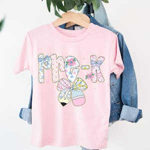 Pre-K Back To School Shirt, Pre-Kindergarten Tee, School Grade T-shirts, Grade Teacher Tee, Pre-K Girl Sweatshirt, First Day of Pre-K Hoodie