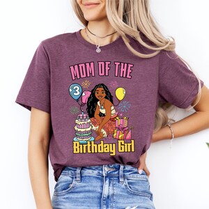 Princess Moana Birthday Girl Shirt, Disney Moana Birthday Family Tee, Custom It's My Birthday Shirt, Disneyworld Moana Birthday Mom Dad Tee