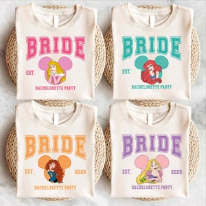 Princess Bride T-Shirt, Disney Bachelorette Party Tee, Princess Bride Team Tee, Disneyland Maid of Honor Shirt, Princess Bridesmaid Sweater