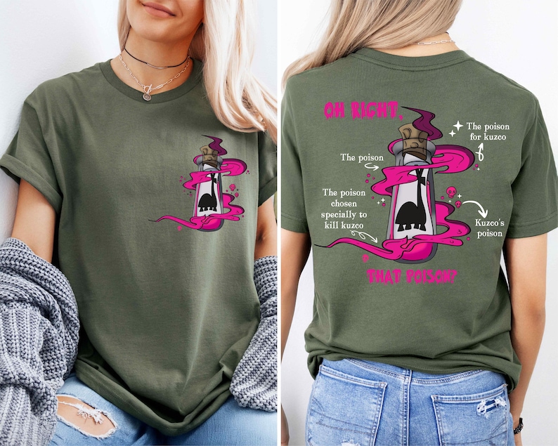 Disney Kuzco's Poison T-shirt, Disney Villain Shirt, The Emperor's New Groove Shirt, Walt Disney World Shirt, Magical Disney Tee