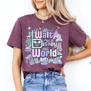 Walt Disney World T-shirt, Disneyworld Castle Shirt, Epcot Shirt, Disney Florida Shirt, Magic Kingdom Sweatshirt, Disney Theme Park Shirt