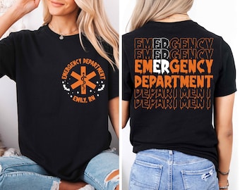 Emergency Department Halloween T-shirt, Halloween Nurse Tee, Spooky RN Nurse Shirt, Spooky Season Nursing Tee, Halloween Ghost Nurse Hoodie