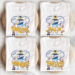 Disney Cruise 2025 T-shirt, Disney Wish Shirt, Family Cruise Tee, Disney Fantasy Shirt, Disney Magic Tee, Disney Dream Sweatshirt