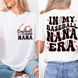 Baseball Nana Shirt, Sports Nana T-Shirt, Cheer Nana Sweatshirt, Baseball Grandma Shirt, Sports Gigi T-Shirt, Nana Sweatshirt
