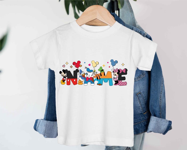 Mickey Name T-shirt, Disney Mouse Family Tee, Mickey Mouse Hoodie, Mickey and Friends Shirt, Mickey Custom Name Tee, Mouse Birthday Shirt