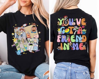 Toy Story T-Shirt, Disney Trip Shirt, Buzz Lightyear Sweatshirt, Woody and Jessie T-Shirt, Slinky Dog Sweatshirt, Disneyland Friends Tee
