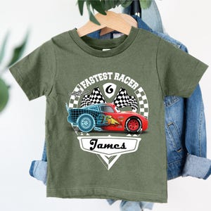 Cars Birthday Family T-Shirt, Lightning McQueen Birthday Matching Tee, Pit Crew Party Shirt, Birthday Boy Shirt, Disney Family Birthday Tee