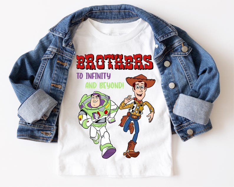 Toy Story Brother T-Shirt, Disney Buzz Lightyear Sweatshirt, Woody Adventure Shirt, To Infinity and Beyond Hoodie, Disneyworld Friends Tee