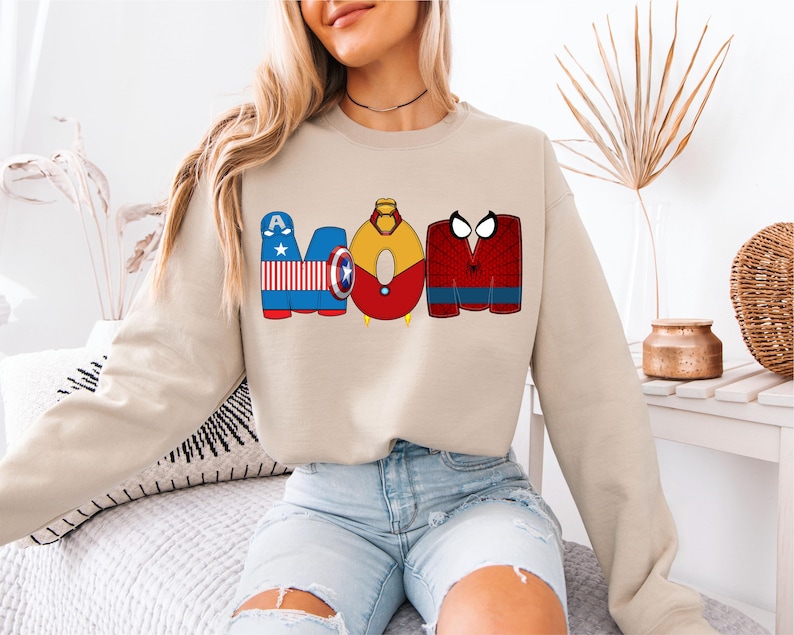 Superhero Name T-Shirt, Avengers Party Shirt, Personalized Marvel Sweatshirt, Disney Name Shirt, Hulk Kids Shirt, Spiderman Family Tee