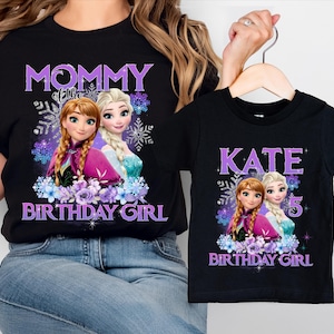 Elsa Geburtstag Shirt, Elsa Geburtstag Shirt, Elsa Geburtstag T-Shirt, Frozen Geburtstag T-Shirt, Disney Geburtstag Reise T-Shirt, Anna Olaf Geburtstag