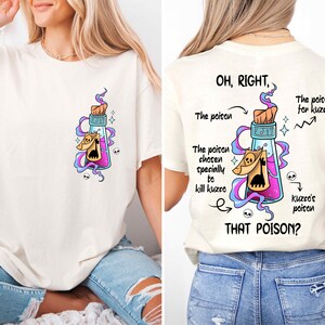Disney Kuzco's Poison T-shirt, The Emperor's New Groove Shirt, Disney Villain Shirt, Walt Disney World Shirt, Magical Disney Tee