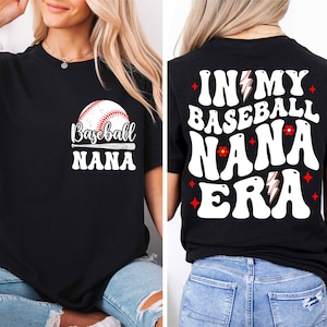 Baseball Nana Shirt, Sports Nana T-Shirt, Cheer Nana Sweatshirt, Baseball Grandma Shirt, Sports Gigi T-Shirt, Nana Sweatshirt