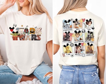 Maglietta Disney Star Wars, maglietta Galaxy Wars, felpa fan di Star Wars, maglietta Darth Vader, maglietta Mandalorian, maglietta Morte Nera