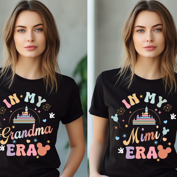 In meiner Oma Nana Era Shirt, Mama Era Shirt, Gigi Era Shirt, Disney Mutter Tages Shirt, Familienreise Shirt, Disneyland Urlaub Passende T-Shirts