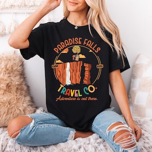 Disney Pixar Up Film T-Shirt, Up Paradise Falls Sweatshirt, Adventure Is Out There T-Shirt, Regenbogen Ballons Shirt, Disney Trip Shirt