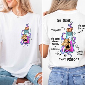 Disney Kuzco's Poison T-shirt, The Emperor's New Groove Shirt, Disney Villain Shirt, Walt Disney World Shirt, Magical Disney Tee