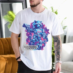 Guardians Of The Galaxy T-Shirt, Avengers Rocket Racoon Shirt, Gamora Nebula Sweatshirt, Super Heroes Tee, Disney Boys T-Shirt