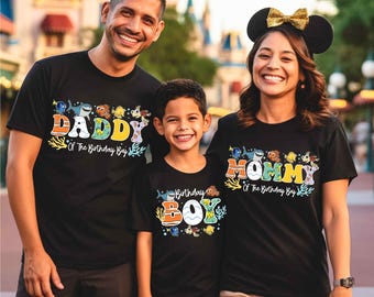 Finding Nemo verjaardag familie T-shirt, Disney feestvarken shirt, Pixar verjaardag meisje shirt, kinder verjaardag reis Tee, Nemo verjaardag shirt