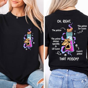 Disney Kuzco's Poison T-shirt, The Emperor's New Groove Shirt, Disney Villain Shirt, Walt Disney World Shirt, Magical Disney Tee