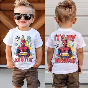 Marvel Hulk Birthday T-shirt, Disney Birthday Boy Shirt, It's My Birthday Tee, Avengers Birthday Sweatshirt, Spiderman Birthday Hoodie