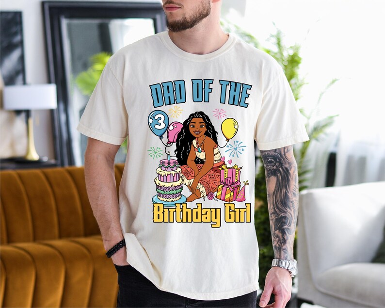 Princess Moana Birthday Girl Shirt, Disney Moana Birthday Family Tee, Custom It's My Birthday Shirt, Disneyworld Moana Birthday Mom Dad Tee