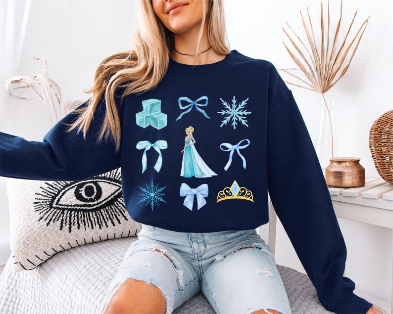 Disney Princess Coquette Shirt, Snow White Tee, Rapunzel Shirt, Aurora Tee, Belle Shirt, Elsa Anna T-Shirt, Ariel Sweater, Cinderella Shirt