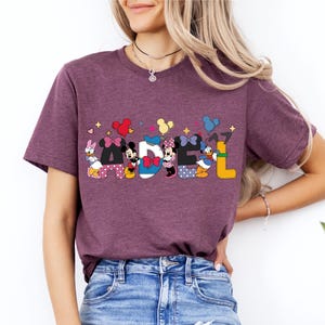 Mickey Name T-shirt, Disney Mouse Family Tee, Mickey Mouse Hoodie, Mickey and Friends Shirt, Mickey Custom Name Tee, Mouse Birthday Shirt