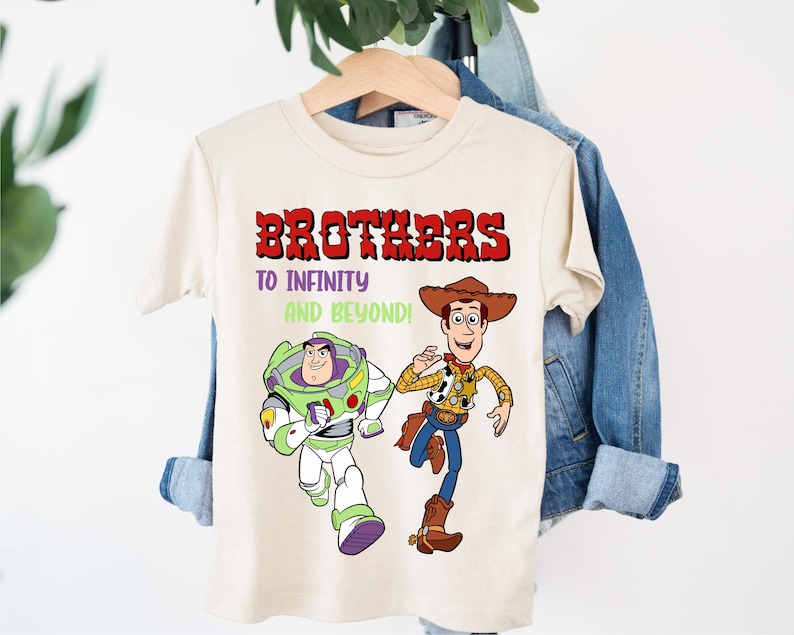 Toy Story Brother T-Shirt, Disney Buzz Lightyear Sweatshirt, Woody Adventure Shirt, To Infinity and Beyond Hoodie, Disneyworld Friends Tee