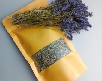 Lavender flower bud, organic, culinary flowers, for sachets, aromatherapy
