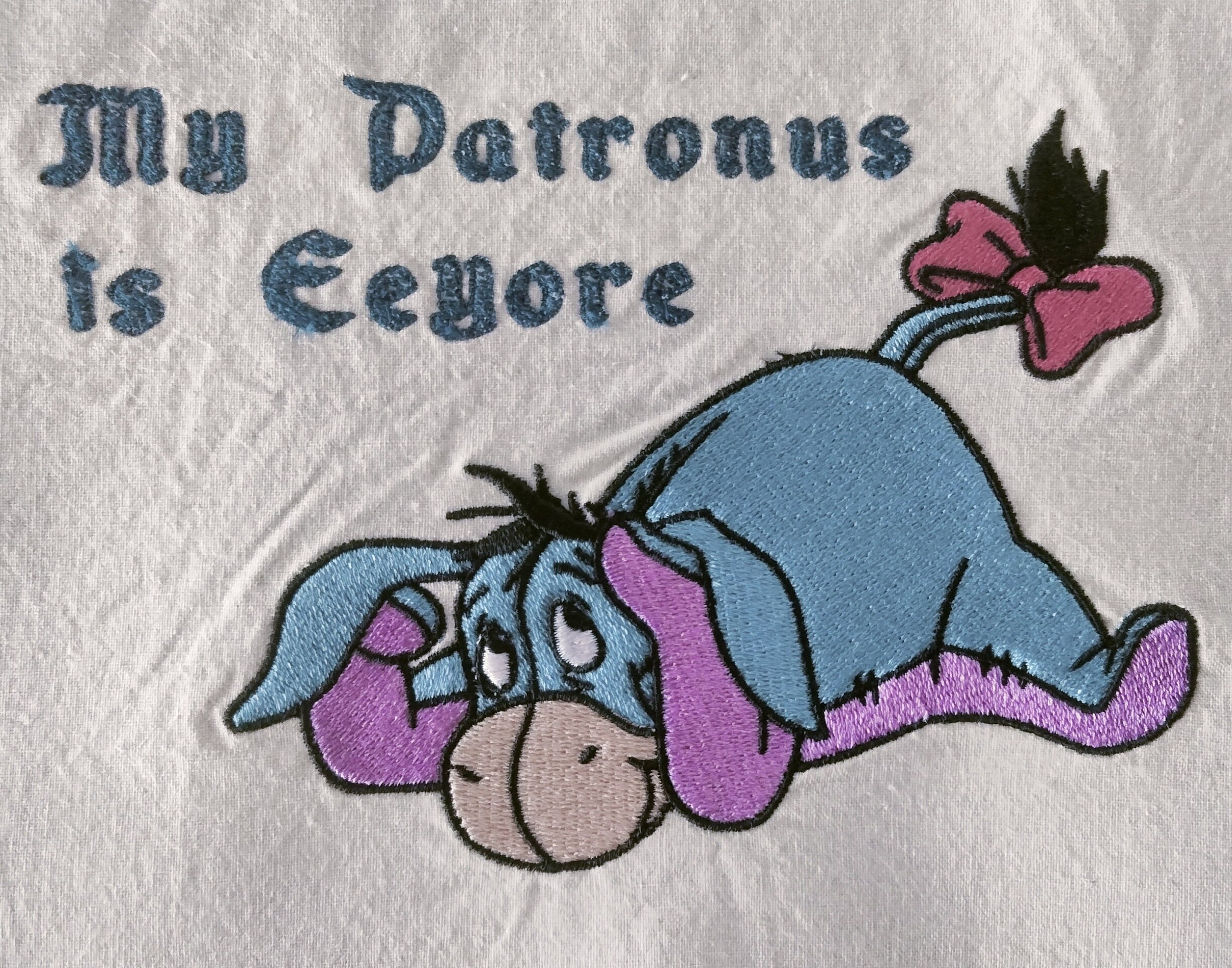 Eeyore Embroidery Design, Winnie the Pooh, 4 Sizes (machine